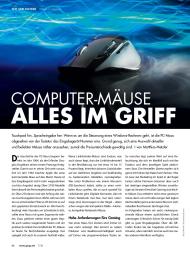 PCgo: Computer-Mäuse: Alles im Griff (Ausgabe: 7)