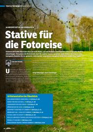 DigitalPHOTO: Stative für die Fotoreise (Ausgabe: 7)