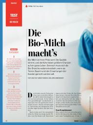 ÖKO-TEST: Die Bio-Milch macht's (Ausgabe: 2)