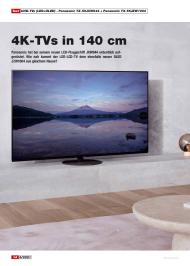 HiFi Test: 4K-TVs in 140 cm (Ausgabe: 6)