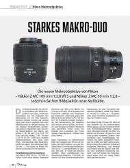 Pictures Magazin: Starkes Makro-Duo (Ausgabe: 1-2/2022)