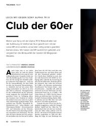 fotoMAGAZIN: Club der 60er (Ausgabe: 5)
