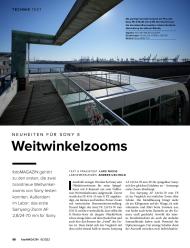 fotoMAGAZIN: Neuheiten für Sony E: Weitwinkelzooms (Ausgabe: 6)
