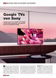 HiFi Test: Google TVs von Sony (Ausgabe: 5)