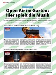 PC Magazin/PCgo: Open Air im Garten: Hier spielt die Musik (Ausgabe: 9)