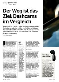 MAC LIFE: Der Weg ist das Ziel: Dashcams im Vergleich (Ausgabe: 6)