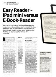 MAC LIFE: Easy Reader - iPad mini versus E-Book-Reader (Ausgabe: 7)