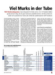 Konsument: Viel Murks in der Tube (Ausgabe: 8)
