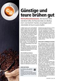 Konsument: Günstige und teure brühen gut (Ausgabe: 12)