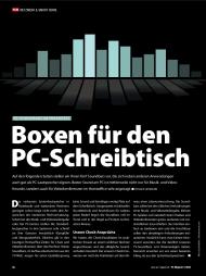 PC Magazin/PCgo: Boxen für den PC-Schreibtisch (Ausgabe: 1)