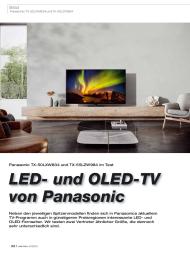 Heimkino: LED- und OLED-TV von Panasonic (Ausgabe: 2)