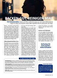Konsument: Backen gut, reinigen mau (Ausgabe: 4)