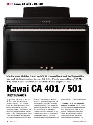 OKEY: Kawai CA 401 / 501 (Ausgabe: Nr. 173 (Juli/August 2023))
