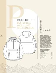 Wanderlust: Produkttest Softshell-, Woll- und Fleecejacken (Ausgabe: 5)