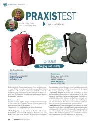 Wandermagazin: Tagesrucksäcke (Ausgabe: Nr. 228 (Herbst 2025))