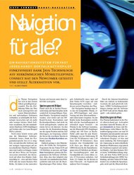 connect: Navigation für alle? (Ausgabe: 8)