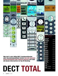 connect: „DECT total“ - Standard-Schnurlostelefone mit Anrufbeantworter (Ausgabe: 11)