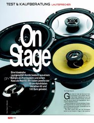 autohifi: On Stage - Komponentensysteme (Ausgabe: 4)