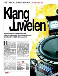 autohifi: Klang Juwelen (Ausgabe: 6)