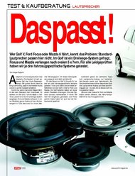 autohifi: „Das passt!“ - Golf V (Ausgabe: 8)
