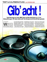 autohifi: „Gib' acht!“ - über 150 Euro (Ausgabe: 1)