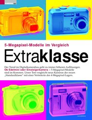 ColorFoto: „Extraklasse“ - 5-Megapixel-Kameras (Ausgabe: 10)