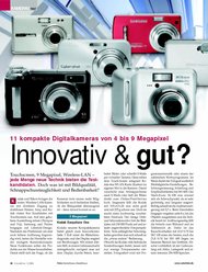 ColorFoto: „Innovativ & gut?“ - 8-Megapixel-Kameras (Ausgabe: 1)