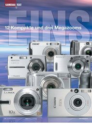 ColorFoto: 12 Kompakte und drei Megazooms (Ausgabe: 6)