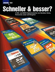ColorFoto: „Schneller & besser“ - SD-Speicherkarten (Ausgabe: 6)