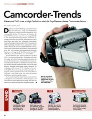 video: Camcorder-Trends (Ausgabe: 3)