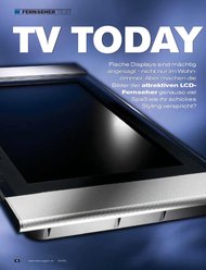 video: „TV Today“ - LCD-TVs mit bis zu 76 cm Bildschirmdiagonale (Ausgabe: 9)