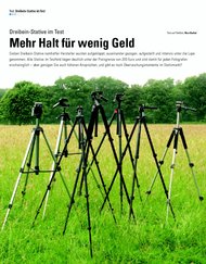 DigitalPHOTO: Mehr Halt für wenig Geld (Ausgabe: 8-9/2007)
