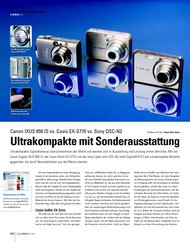 DigitalPHOTO: Ultrakompakte mit Sonderausstattung (Ausgabe: 1)