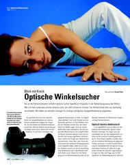 DigitalPHOTO: Optische Winkelsucher (Ausgabe: 11)