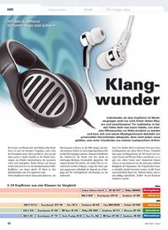 HiFi Test: „Klangwunder“ - InEar-Kopfhörer Oberklasse (Ausgabe: 1)