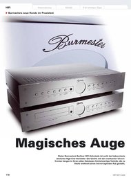 HiFi Test: Magisches Auge (Ausgabe: 5)