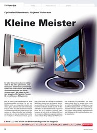 HiFi Test: Kleine Meister (Ausgabe: 5)