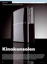 HiFi Test: Kinokonsolen (Ausgabe: 4)
