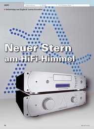 HiFi Test: Neuer Stern am HiFi-Himmel (Ausgabe: 4)