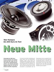CAR & HIFI: Neue Mitte (Ausgabe: 4)