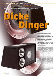 CAR & HIFI: Dicke Dinger (Ausgabe: 5)