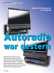 CAR & HIFI: Autoradio war gestern (Ausgabe: 1)