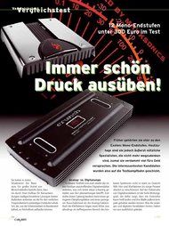 CAR & HIFI: Immer schön Druck ausüben! (Ausgabe: 1)