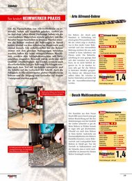 Heimwerker Praxis: Allzweckbohrer (Ausgabe: 5)