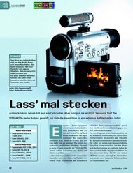 VIDEOAKTIV: Lass' mal stecken (Ausgabe: 1)