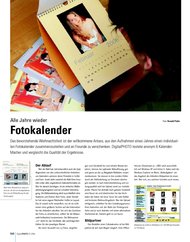DigitalPHOTO: Fotokalender (Ausgabe: 1)