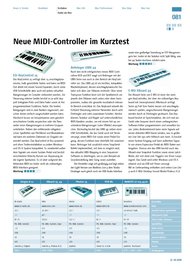 MAC LIFE: 'Neue MIDI-Controller im Kurztest