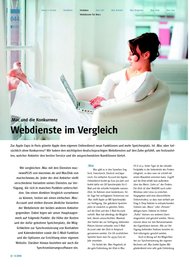 MAC LIFE: Webdienste im Vergleich (Ausgabe: 12)