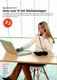 MAC LIFE: Voice over IP mit Telefonanlagen (Ausgabe: 11)