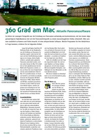 MAC LIFE: 360 Grad am Mac. Aktuelle Panoramasoftware. (Ausgabe: 4)